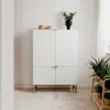 Highboard Edinburgh | weiß matt Produktbild-Vorschau 12