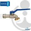 A product image of a faucet with measurement indicators. Produktbild-Vorschau