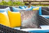 MuchoWow® Outdoor Kissen - Muscheln - Abstrakt - Natur - Produktbild-Vorschau 4