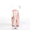 SKY-308 Damen Sandale von Pleaser, Transparent Roségold , Produktbild-Vorschau 4