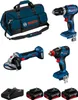 Profi-Set 18V:  GSB 18V-45 + GDX 18V-200 + GWS 18V-7 (blau, Produktbild-Vorschau 32