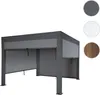 Pergola HWC-L46 z boczną ścianką, pawilonem z lameli Rollo, Podgląd zdjęcia produktu 8