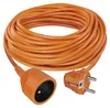 Prodlužovací kabel 25 m / 1 zásuvka / oranžový / PVC / 230 V / 1,5 mm2 Náhled obrázku produktu