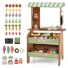 COSTWAY Kinderspeelwinkel, speelgoedmarktstand met 6 Productafbeelding-voorbeeld 1