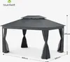 Blumfeldt Mondo Dual Pavilion 3x4 - dvojitá střecha a sítě Náhled obrázku produktu 8