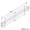 Bosch Serie 4 DFT93AC50, 368 m³/h, rezirkulierend, E, D, D, Produktbild-Vorschau 14