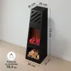 KAMINIO Cheminée de jardin électrique KAI XL -  Chauffage Voir les images du produit 6