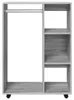 vidaXL Šatní skříň Grey Sonoma 80x40x110 cm výrobek ze Náhled obrázku produktu 3