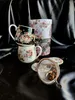 DUO FLORAL Fassbecher 430 ml VINTAGE FLOWERS WHITE mit Produktbild-Vorschau 10