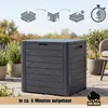 BigDean Gartenbox klein kompakt 140 Liter ideal für Balkon Produktbild-Vorschau 4