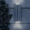Grafner UP and DOWN Edelstahl Wandlampe 2x GU10 IP44 Wand Produktbild-Vorschau 6