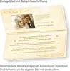 Einladungskarten Hochzeit PERLMUTT (10 Sets)10 Einladungen Produktbild-Vorschau 3