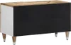 vidaXL TV-Schrank 80x31,5x46 cm Massivholz Mango Produktbild-Vorschau 4