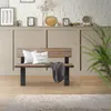 ML-Design 2 solidne stalowe nogi ławki, 40x78,5 cm, czarne, Podgląd zdjęcia produktu 7
