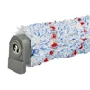 Close-up of a vacuum cleaner brush roll with a gray plastic end cap. Produktbild-Vorschau