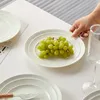 Keramik Teller Set 4-teilig Ø21,4 cm mit Matt-Glasur, Produktbild-Vorschau 7