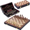 Basic hölzerne zusammenklappbar Schachspiel 38,5X38,5X5,8 Produktbild-Vorschau 5