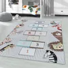 Kinder Teppich Kinderzimmer für Jungs und Mädchen Grau Produktbild-Vorschau 2