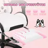 Gaming Stuhl mit Lendenwirbelstütze und Fußstütze 150kg, Produktbild-Vorschau 8