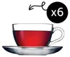 Pasabahce 97948 Basic, 6 tazze con 6 piattini, per tè, Anteprima dell’immagine prodotto 32