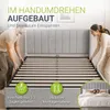 Juskys Polsterbett Savona 140x200 cm - Bett mit Stauraum, Produktbild-Vorschau 3