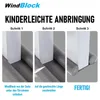 Tesnenie dverí WindBlock Tesnenie dna dverí Windstopper Náhľad obrázku produktu 5