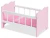 Pinolino Puppenbett 'Jasmin', 4-tlg. Lackiert: MDF, rosa Produktbild-Vorschau 3
