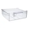 A clear plastic drawer for a refrigerator or freezer. Produktbild-Vorschau