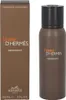 A product shot of a Hermès Terre D'Hermès deodorant and its packaging, presented side-by-side on a white background. Anteprima dell’immagine prodotto