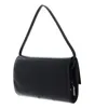 A black handbag is shown against a white background. Produktbild-Vorschau
