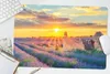 MuchoWow® Schreibtischunterlage Lavendel - Sonnenuntergang Produktbild-Vorschau 5