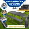KESSER® Bierzeltgarnitur 3-teilig Set Tisch & 2x Bank | Produktbild-Vorschau 7