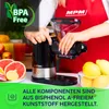 Langsamer Entsafter - für Zitrusfrüchte, Gemüse, Säfte MPM Produktbild-Vorschau 5