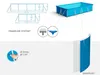 Bestway Steel Pro 56424, 5700 l, Basen ramowy, Niebieski, Podgląd zdjęcia produktu 2