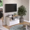 Kredens Vicco Wido Biały/Sonoma 80 x 50 cm z 1 zamkniętą Podgląd zdjęcia produktu 3
