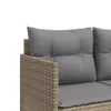VidaXL 368329, Salónik, Polstrované sedadlo, Polyratan, Náhľad obrázku produktu 7