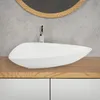 LuxeBath wastafel, opzetwastafel, driehoekig, 69x46x13 cm, Productafbeelding-voorbeeld 4