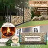 Vonkajší kovový regál na drevo 223 x 50 x 115 cm pre polená Náhľad obrázku produktu 5