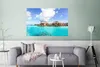 MuchoWow® Poster Die über dem Wasser hängenden Bungalows Produktbild-Vorschau 5