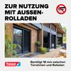 tesa Insektenschutz ALU COMFORT Fliegengitter Tür Adapter Produktbild-Vorschau 5