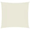 A square, cream-colored sun sail is shown against a white background. Produktbild-Vorschau
