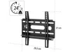 Hama "Next Light" LCD/PL/LED Wall Bracket, VESA 200x200, Produktbild-Vorschau 16