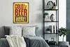 MuchoWow® Poster Mannshöhle - Bier - Jahrgang 60x80 cm - Produktbild-Vorschau 4