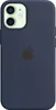 APPLE iPhone 12 Mini Silikon Case Blau A2496 MHKU3ZM/A - Produktbild-Vorschau 1