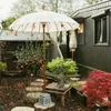 Bali Sonnenschirm Balinesischer Schirm Garten Baumwolle Produktbild-Vorschau 3