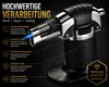 Flambierbrenner Bunsenbrenner Mini Gasbrenner Sturmflamme Produktbild-Vorschau 7