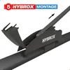 HYBROX FRONT Scheibenwischer kompatibel mit Hyundai - i10 Produktbild-Vorschau 6