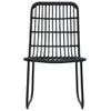 vidaXL 3-tlg. Garten-Essgruppe Poly Rattan und Glas Produktbild-Vorschau 5