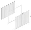 Weide WPC Sichtschutzwand Holzoptik Teak für Pergola Produktbild-Vorschau 5