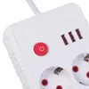 Maclean zásuvkový predlžovací kábel 2 zásuvky + 3xUSB Náhľad obrázku produktu 7